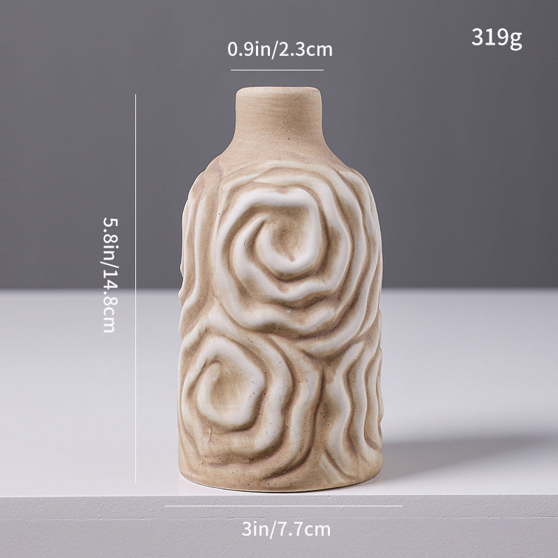 Abstrakte Keramik Kunst Vase