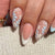 Künstlerisches Floral Press-On Nageldesign Brehn 1788434567
