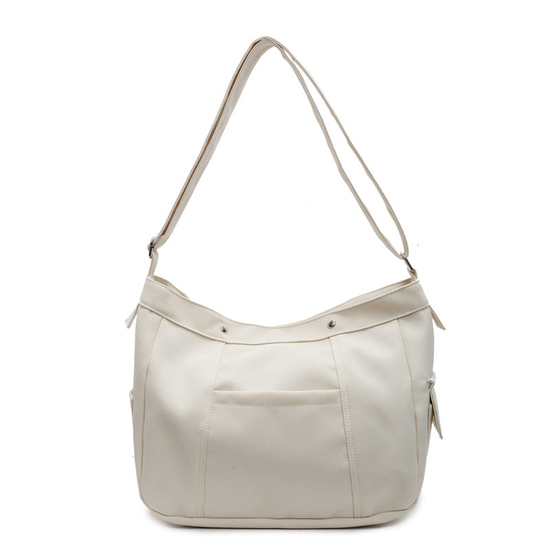 Stylische Leder Hobo Brehn