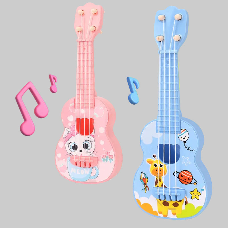Süße Katzen-Themen Musikalische Ukulele Brehn