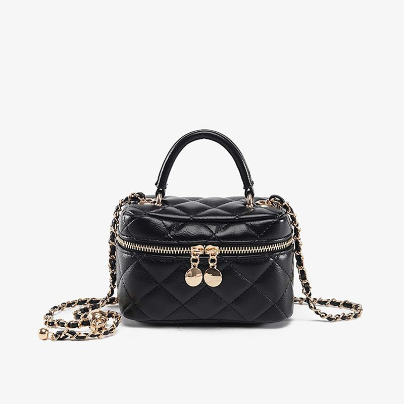 Gepolsterte Mini Kettenhandtasche Brehn