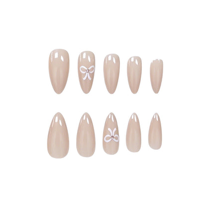 Elegante Spitz-Press-On-Nagelverlängerungen Brehn