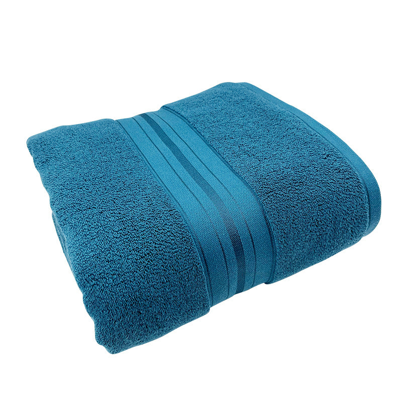 Hochwertiges Frottee-Badetuch Mit Eleganter Streifendetail Brehn