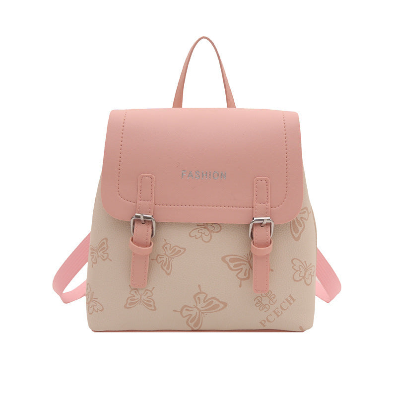 Stylische Schmetterlingsmuster Mini Rucksack Brehn
