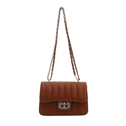 Elegante gesteppte Kette Umhängetasche