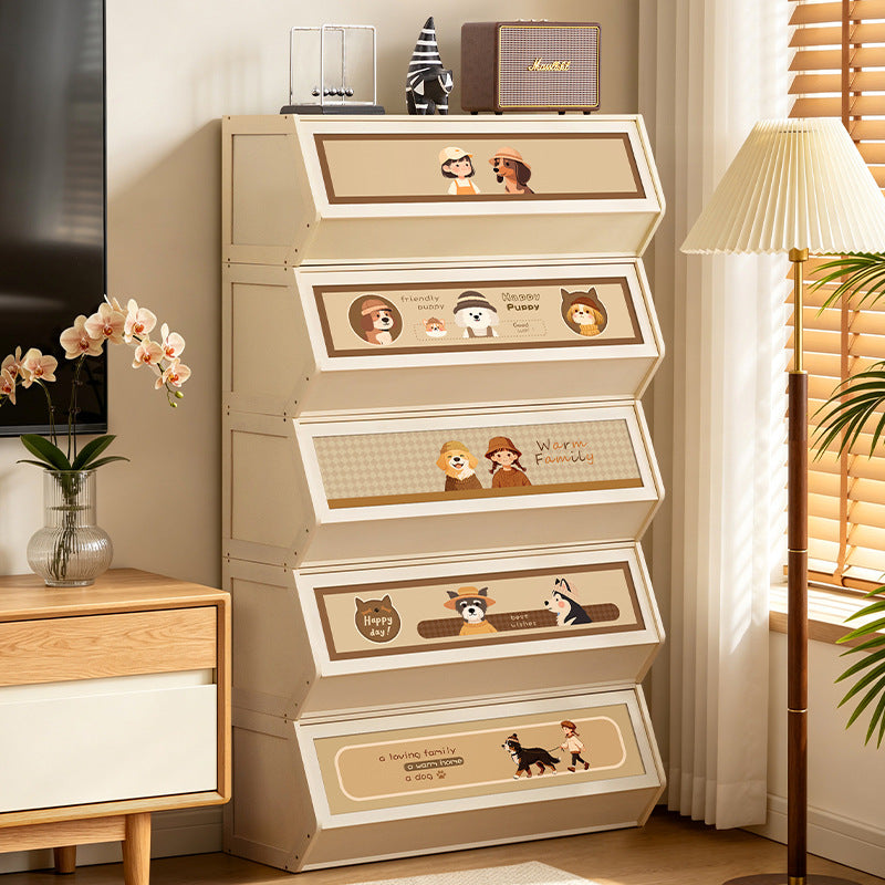 Aufbewahrungseinheit Mit Versenkbarer Front Und Freundlichem Design Brehn