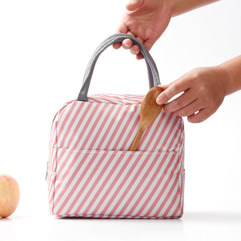 Stilvolle isolierte tropische Lunchkühltasche Brehn