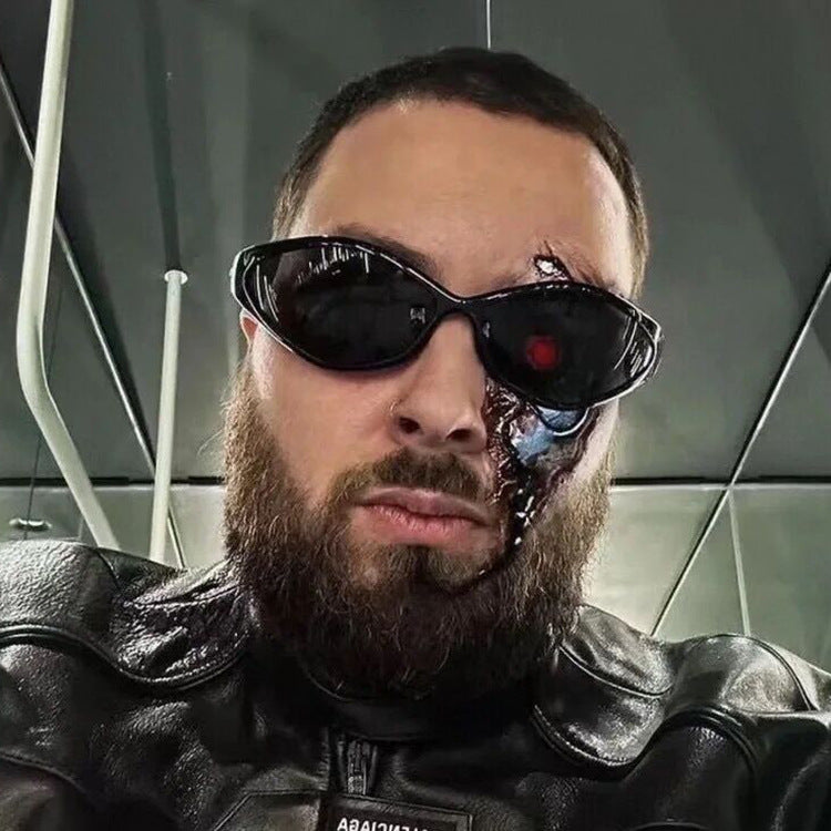 Damen sportliche Sonnenbrille mit aerodynamischer Form und UV-Schutz Brehn