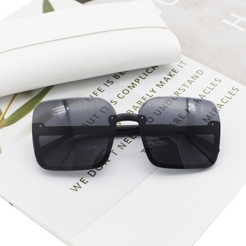Damen quadratische Sonnenbrille mit extravagantem Leopardenmuster Brehn