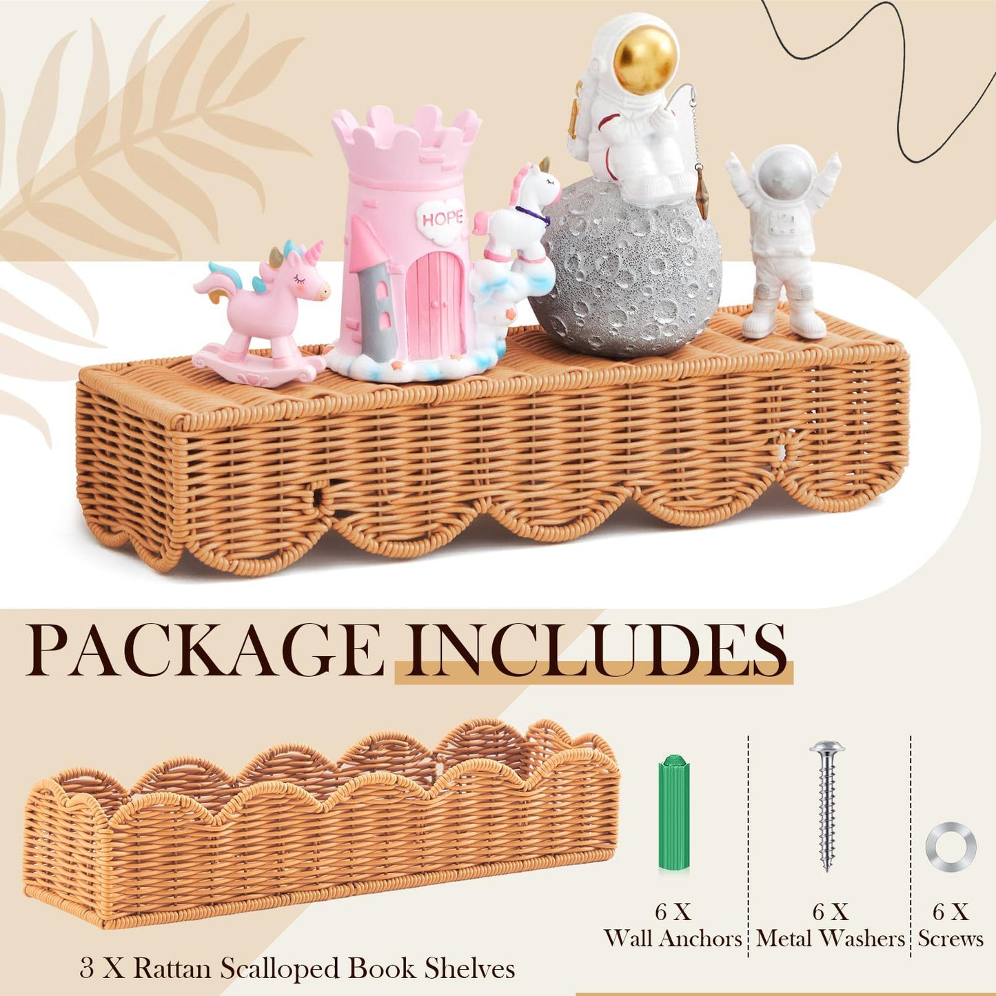 Rattan Wandregal Brehn
