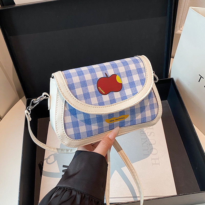Verspielt Karomuster Handtasche Brehn