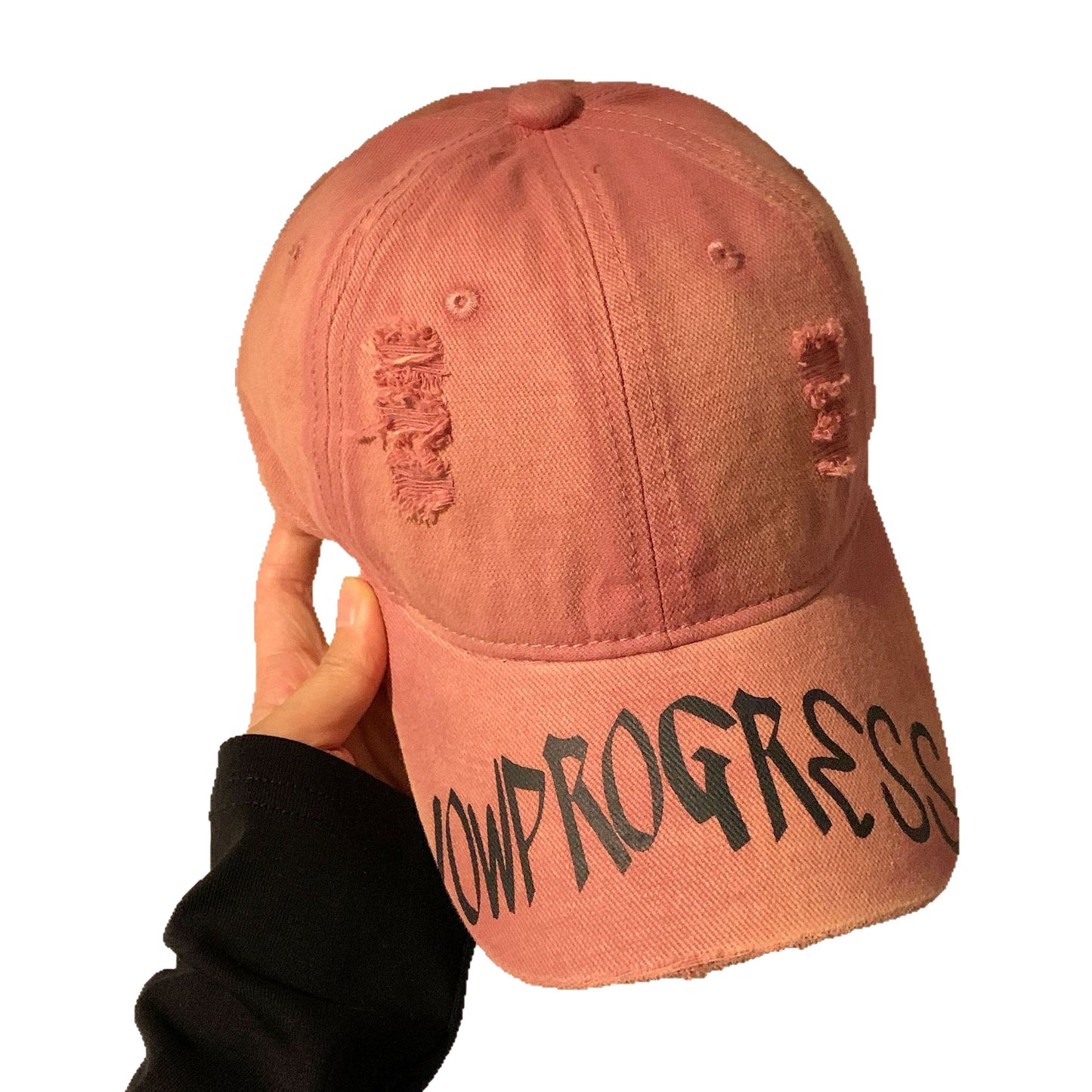 Damen Distressed Baumwoll Baseballcap Brehn 1784188446
