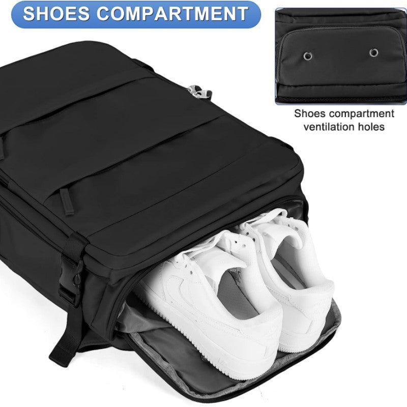 Stylischer Mehrfach-Fach-Rucksack Brehn