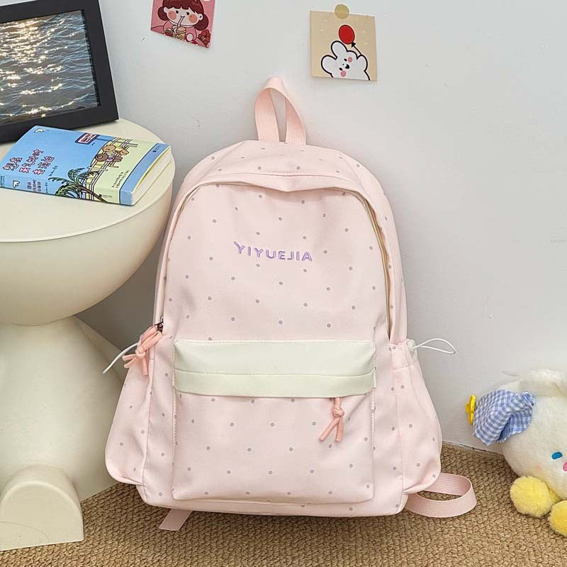 Lässiger gepunkteter Rucksack Brehn