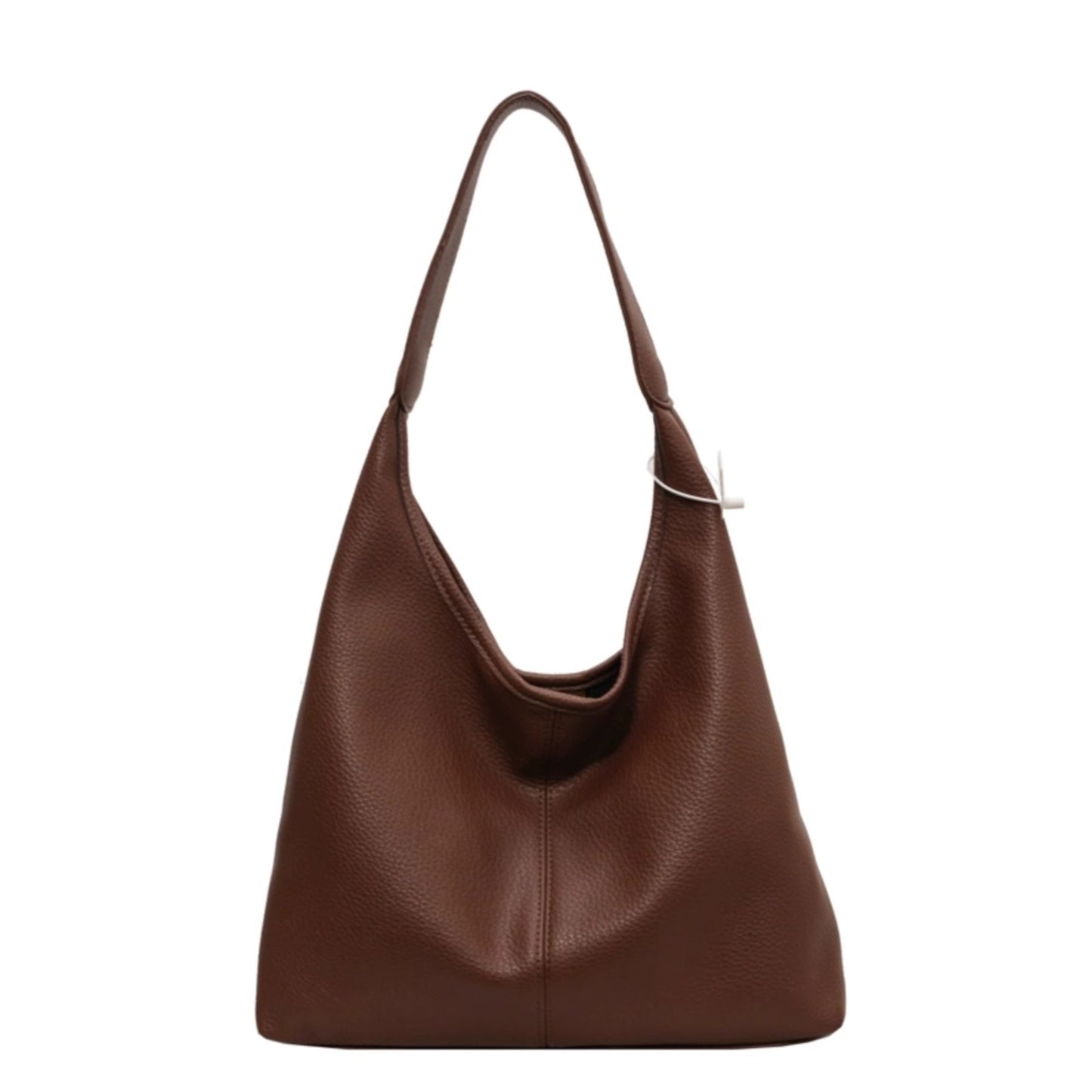 Elegante weiche Leder Hobo-Tasche Brehn