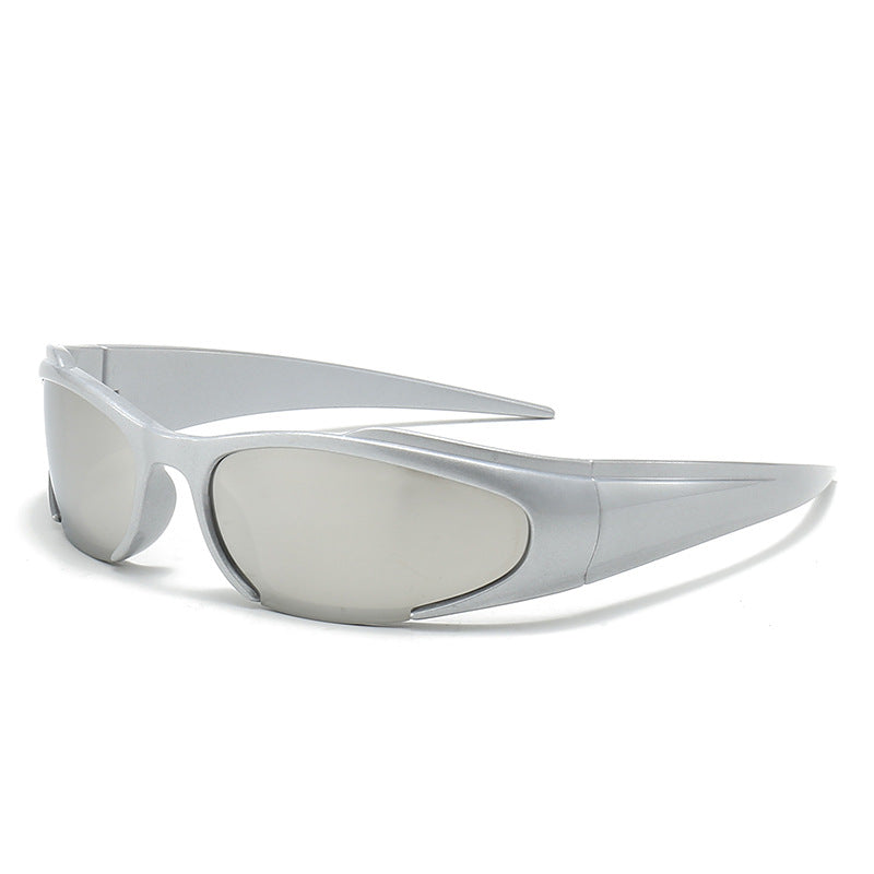 Sportliche Performance-Wraparound-Sonnenbrille