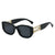 Dekorative Quadratische Rahmenbrille Brehn