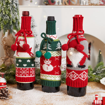 Dekorative Flaschenwärmer im Weihnachtsmann-Design Brehn