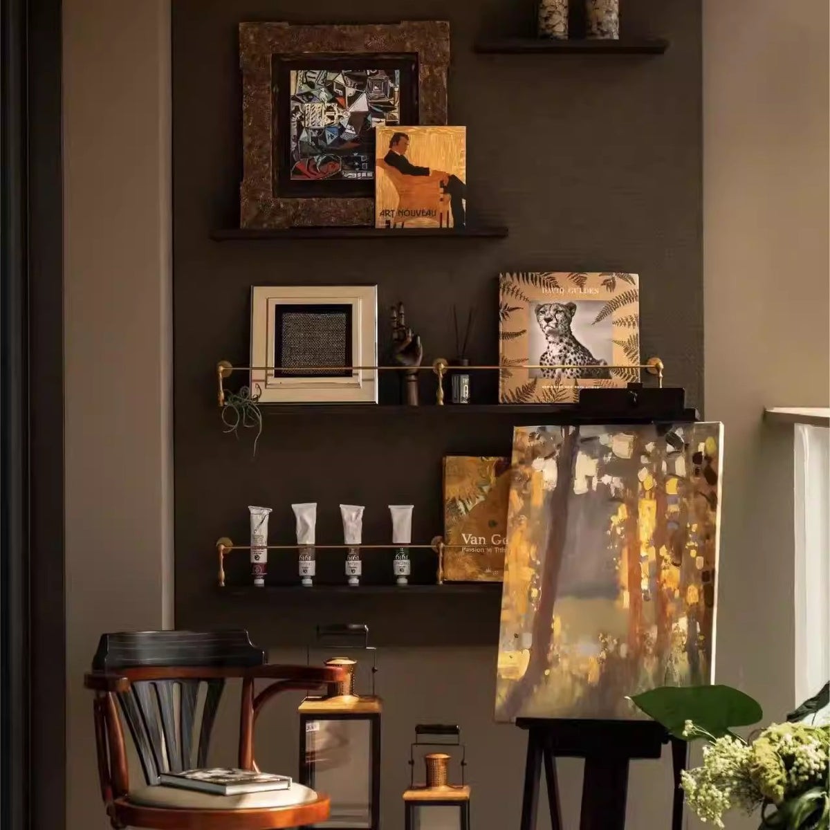 Elegantes dekoratives Teeset