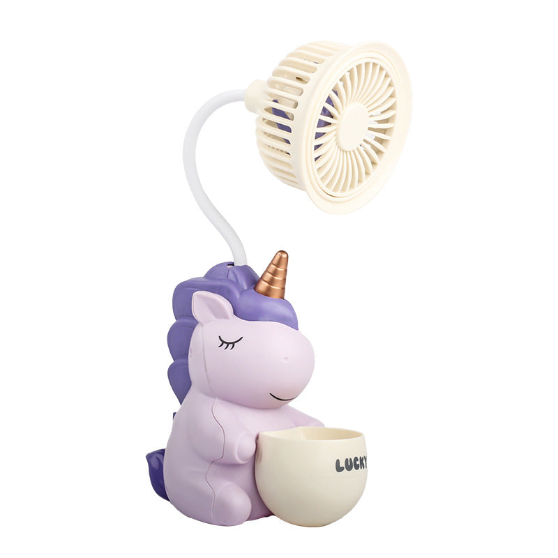 Damen tragbarer Spielzeugventilator mit flexiblem Hals Brehn
