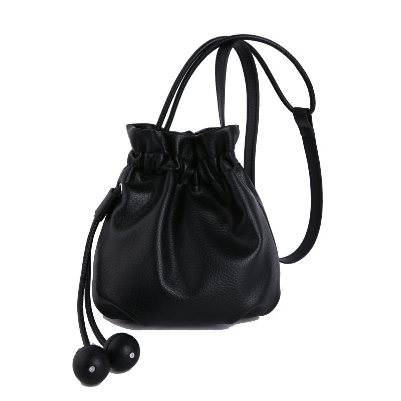 WoStylish Drawstring Bucket Handtasche Brehn