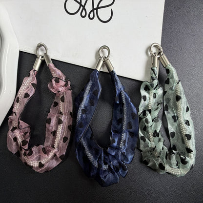Herz-muster Haar Scrunchie Brehn