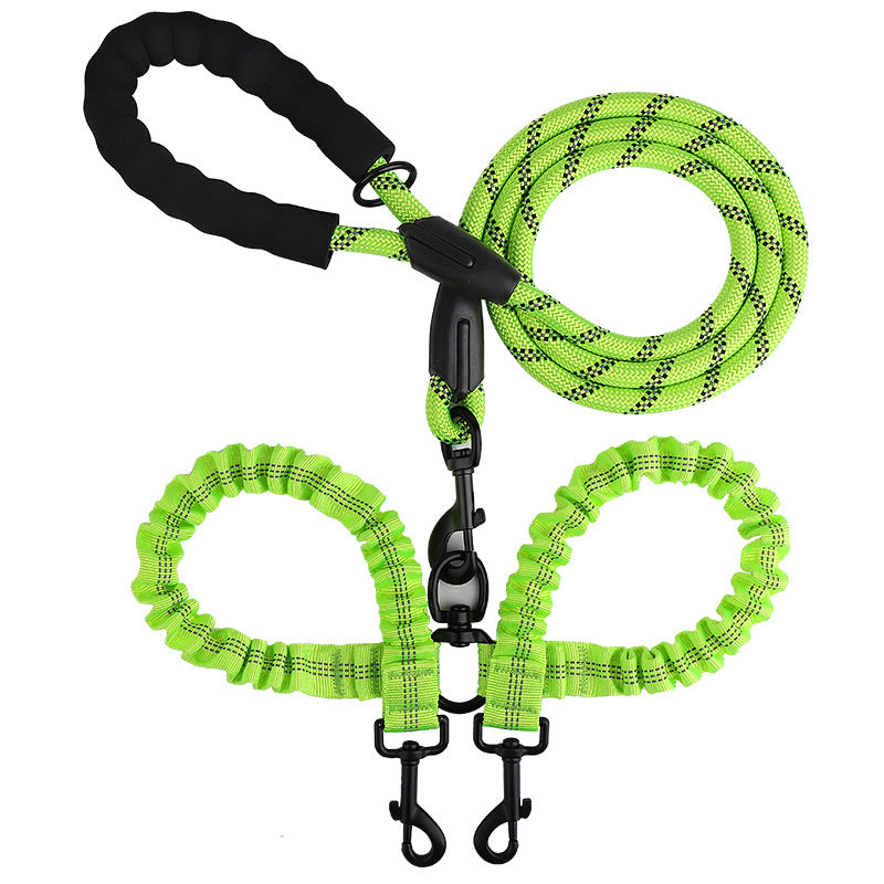 Bungee-Trainings-Hundeleine mit Doppelgriff
