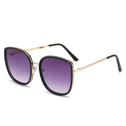 Oversized Geometrischer Rahmen Sonnenbrillen