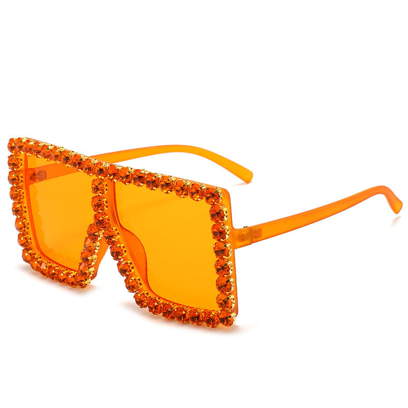 Damen modische Sonnenbrille mit Strassverzierung Brehn