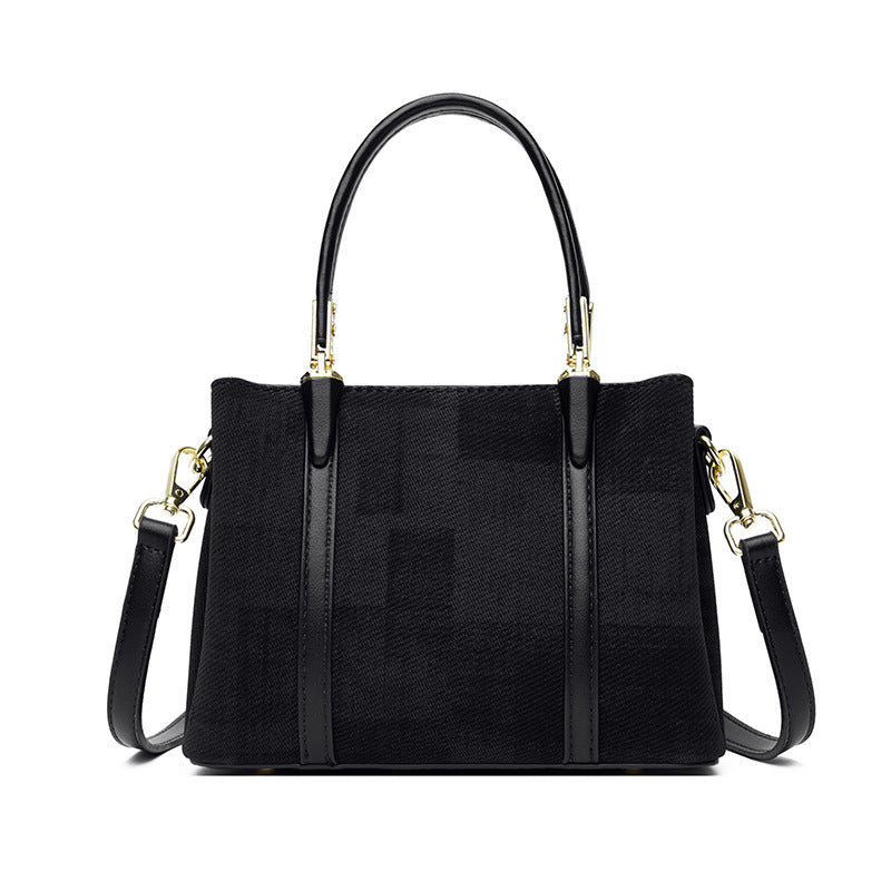 Strukturierte Handtasche Brehn