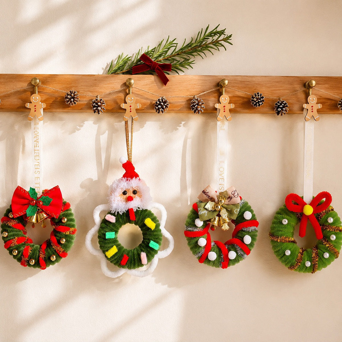 Weihnachtskranz Deko Brehn