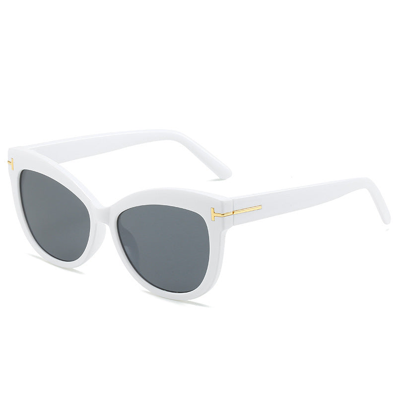 Chic Oversized Katzenaugen-Sonnenbrille Brehn