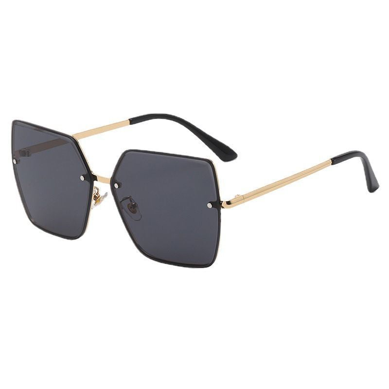 Damen modische quadratische Sonnenbrille mit polarisierenden Gläsern Brehn