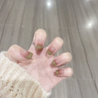Elegante Gradient Nagelkunst