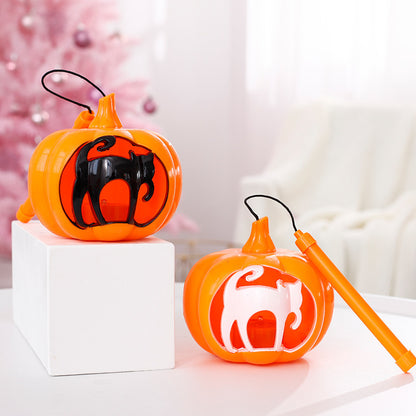 Dekorative Halloween Kürbis Laternen Brehn
