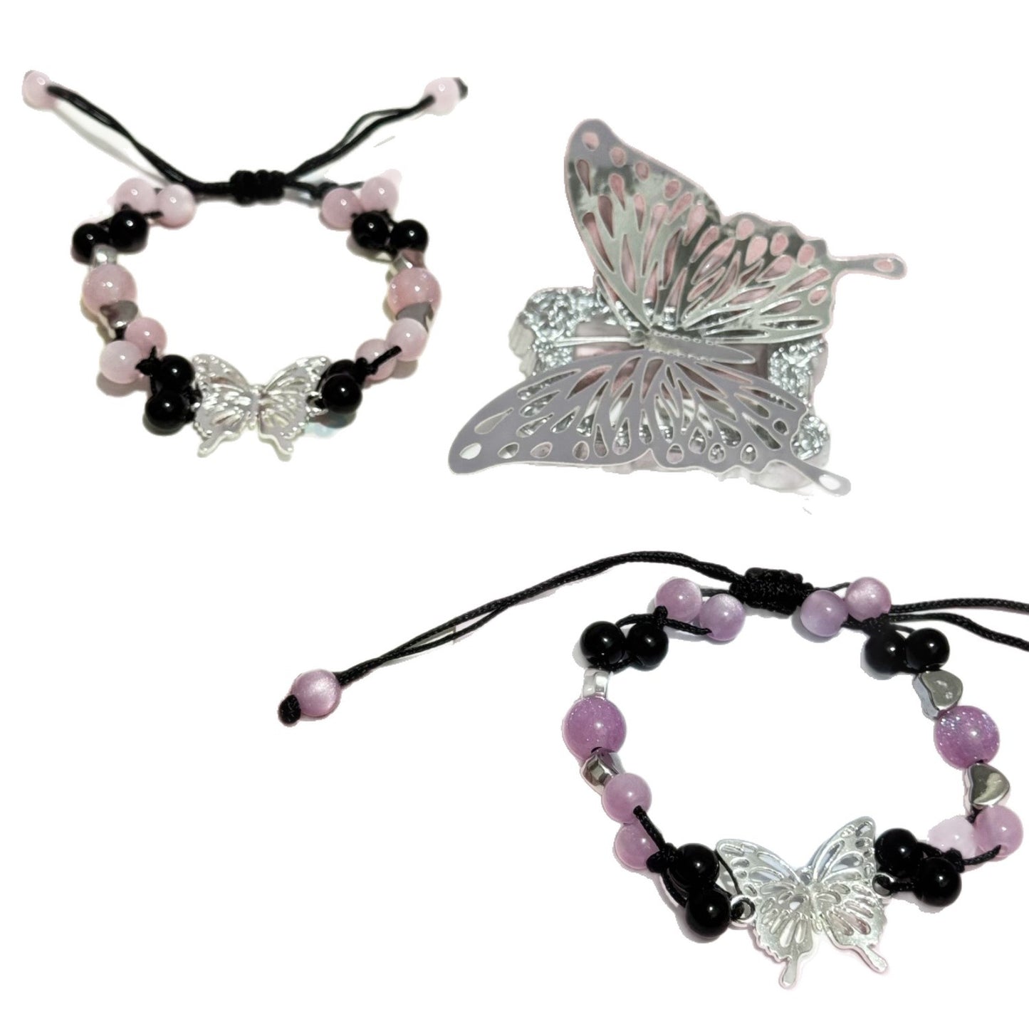 Schmetterlings Charm Verstellbares Armband Brehn