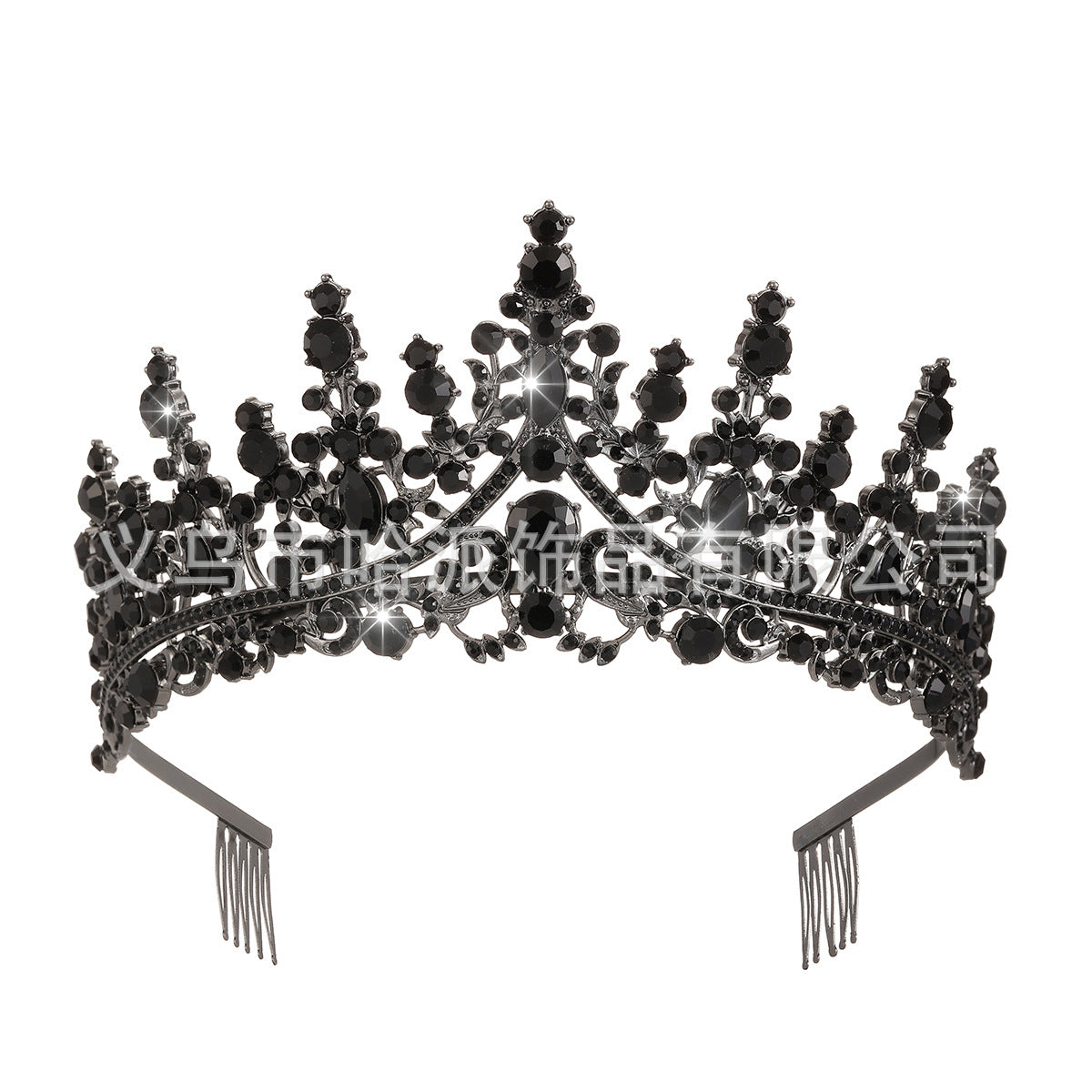 Damen Strass Tiara mit funkelnden Edelsteinen Brehn