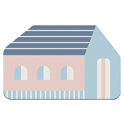 Geometrisches Design Badeteppich Brehn