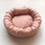 Bequemer runder Hundebett