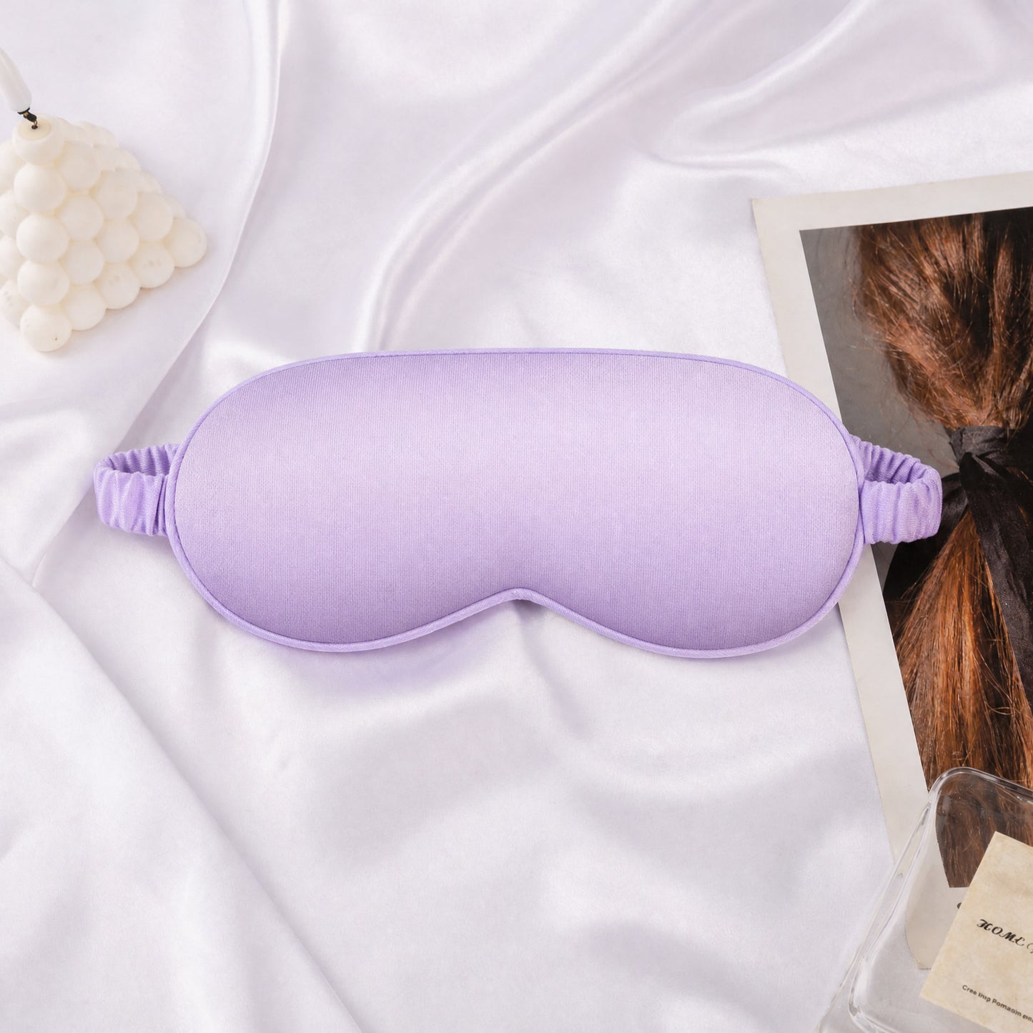 Unisex nan ergonomische Schlafmaske mit weichem Baumwollfutter und verstellbarem Gummiband Brehn