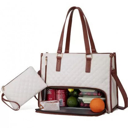 Isolierte Mehrfach-Fach Mittagessen Tasche Brehn