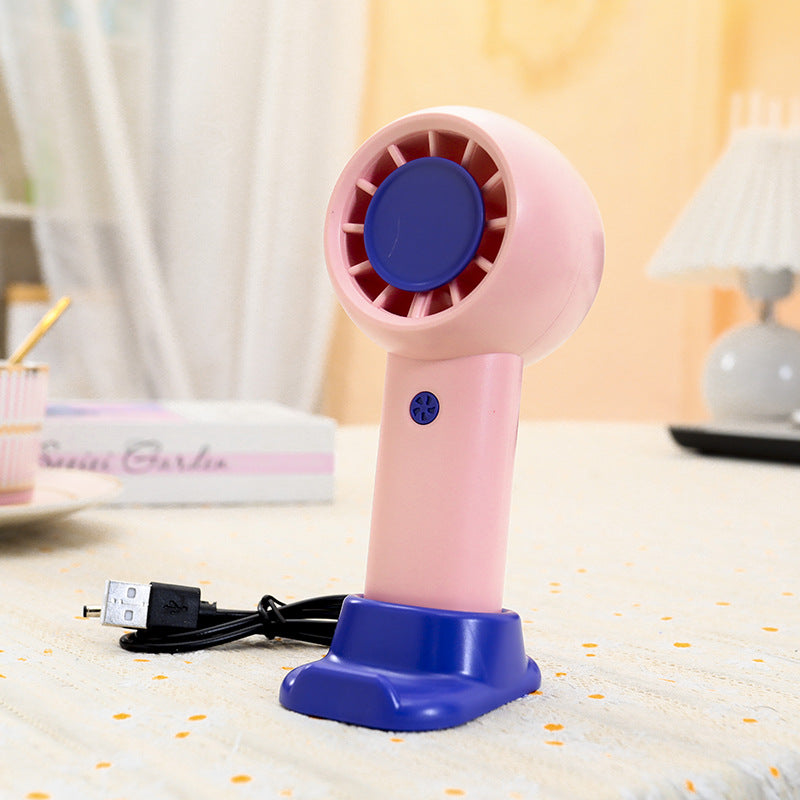 Frauen Tragbarer Mini Blower Ventilator mit USB-Anschluss Brehn
