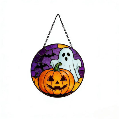 Dekorative Totenkopf Buntglas Wandkunst Brehn