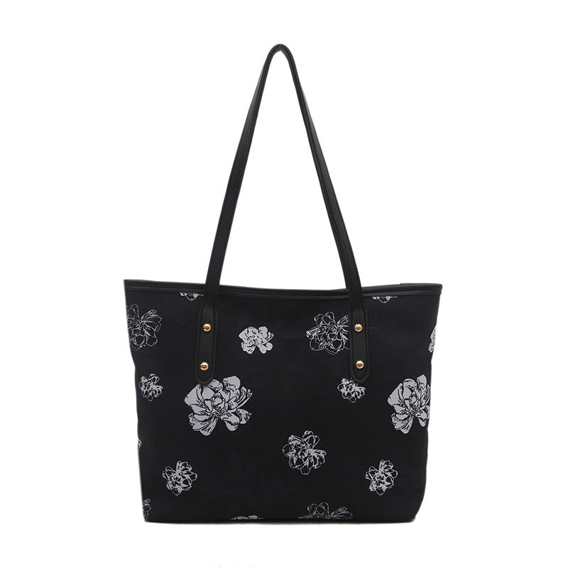 Blumenmuster Tote Bag Brehn