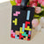 Unisex Retro Puzzle-Themen Gepäckanhänger Brehn