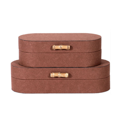 Stylische dekorative Aufbewahrungsboxen Set