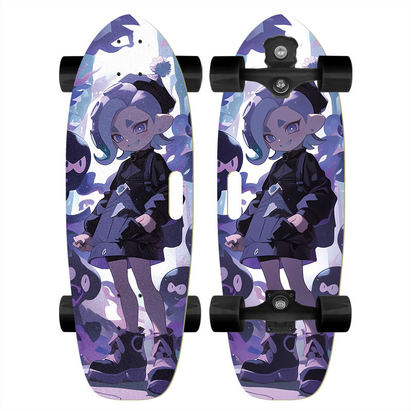 Mini Skateboard Deck mit Texturiertem Grip Brehn