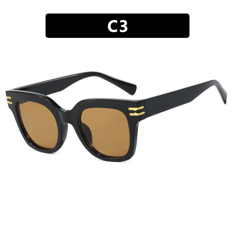 Damen modische Sonnenbrille mit eleganten Akzenten Brehn