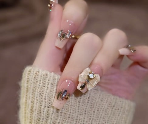 Kunstvolle Nagelkunst mit Niedlichen Hasenmuster Brehn