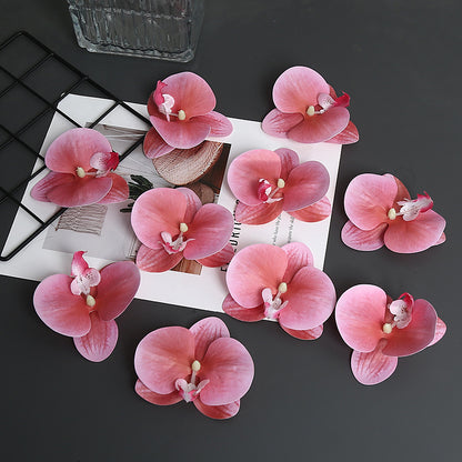 Dekoratives Orchideenblatt für die Wohnkultur展示